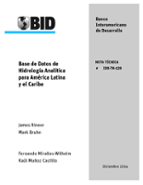 Base de Datos de Hidrología Analítica para América Latina y el Caribe